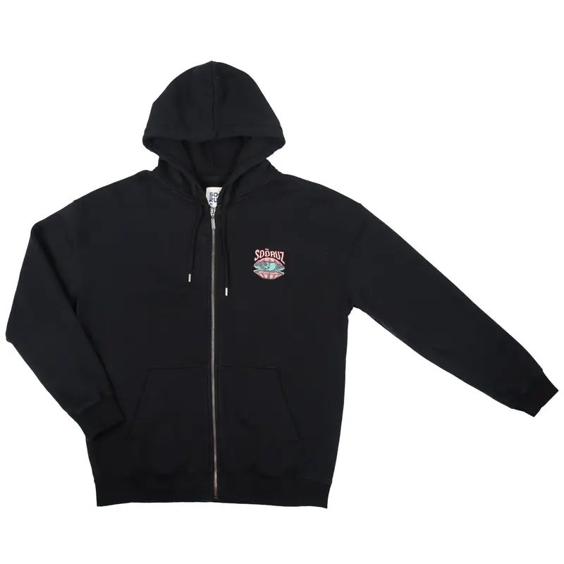 SOORUZ - M Sweat Zip hood Bio CALYPSO organic cotton