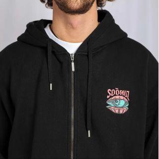 SOORUZ - M Sweat Zip hood Bio CALYPSO organic cotton