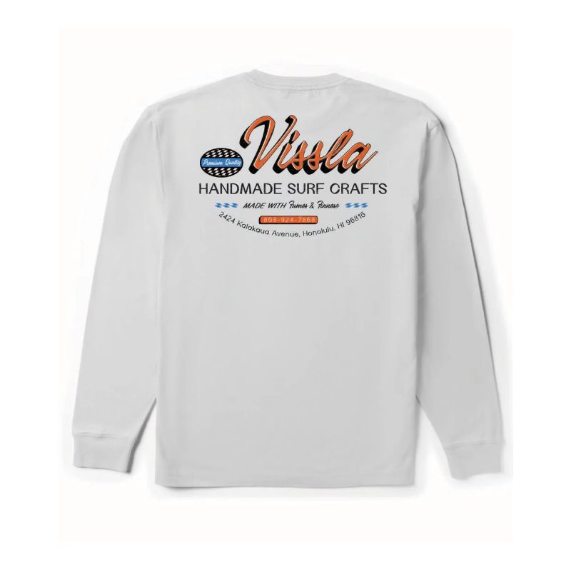 VISSLA - Handmade Premium Ls Pkt Tee