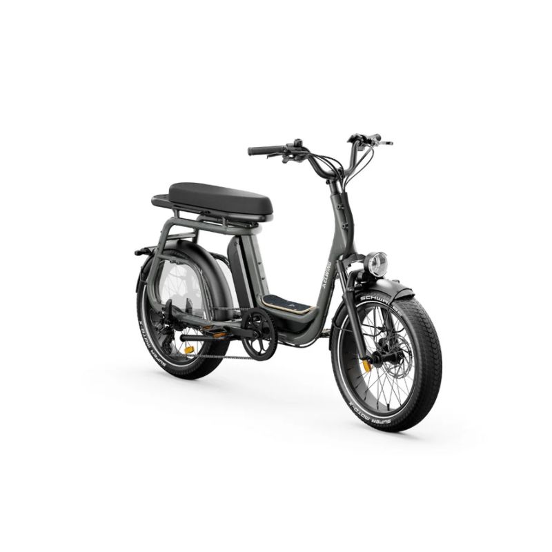 ELWING - Vélo électrique cargo biplace - Ritmic Duo 1 Jaune