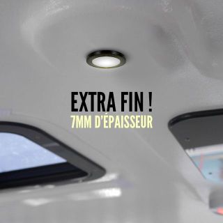 SPOT BÉLÉNOS NOIR LED 3W AVEC INTERRUPTEUR