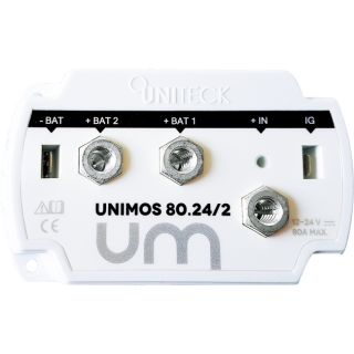 REPARTITEUR DE CHARGE UNIMOS 12/24 V 80 A 1E/2S