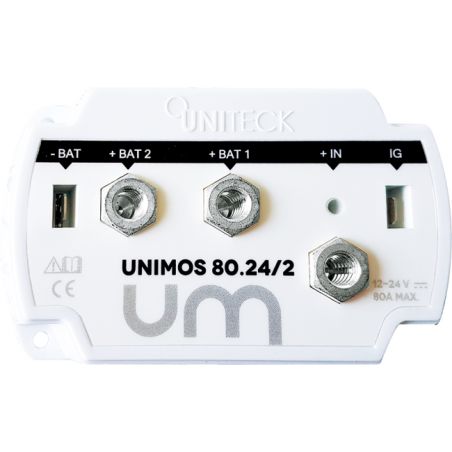 REPARTITEUR DE CHARGE UNIMOS 12/24 V 80 A 1E/2S
