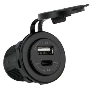 PRISE USB A ET USB C