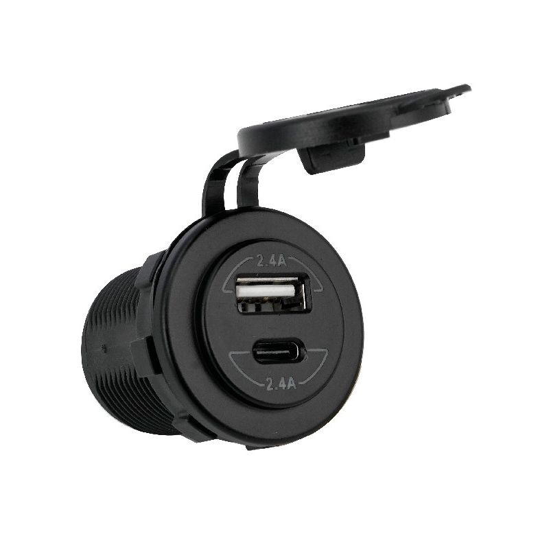 PRISE USB A ET USB C