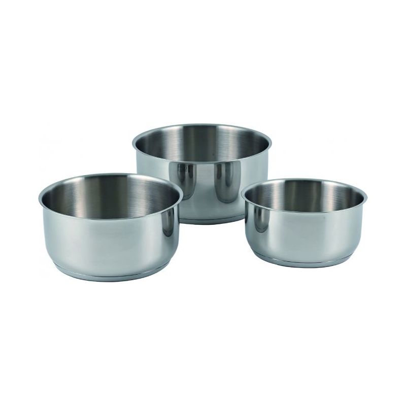 BATTERIE DE CUISINE 3 CASSEROLES + 1 POÊLE + 2 POIGNÉES