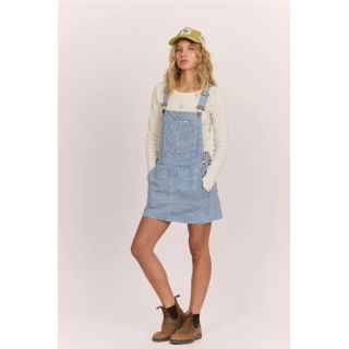 SISSTREVOLUTION - Ocean Haze Pinifore Overall Dress