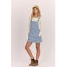 SISSTREVOLUTION - Ocean Haze Pinifore Overall Dress