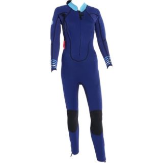 OCEANSTEP - combinaison femme - STEAMER 4/3 Dual zip M Bleu