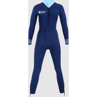 OCEANSTEP - combinaison femme - STEAMER 4/3 Dual zip M Bleu
