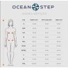 OCEANSTEP - combinaison femme - STEAMER 4/3 Dual zip M Bleu