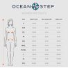 OCEANSTEP - 4/3 Optimizer Dual Zip - Combinaison Longe Cote Femme