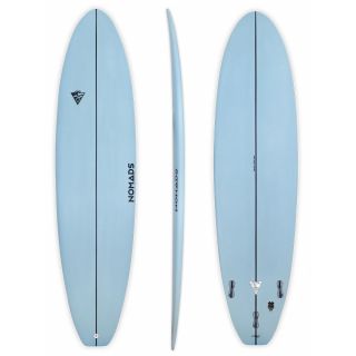 NOMADS planche de surf mini malibu Cherating 7.2 bleu pro