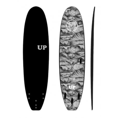 UP - SOFTBOARD HIGH UP 7´6 AE COLLAB BLACK/WAVES 