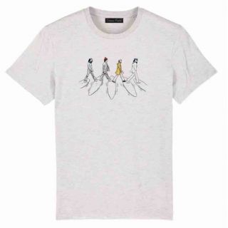 OCEANPARK - SURF ROAD CREAM HEATHER GREY 
