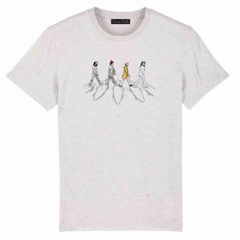 OCEANPARK - SURF ROAD CREAM HEATHER GREY 