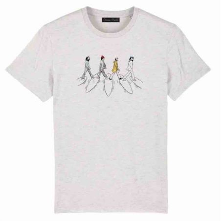 OCEANPARK - SURF ROAD CREAM HEATHER GREY 