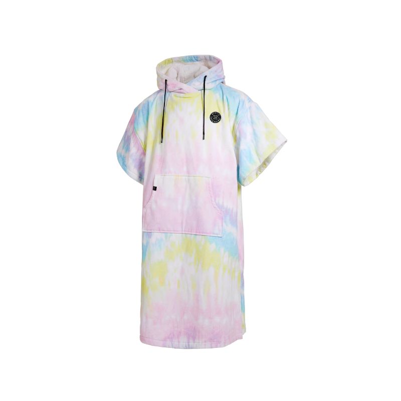 MYSTIC - PONCHO VELOURS AOP