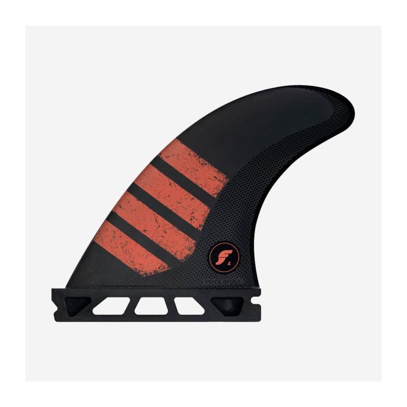 FUTURES - DERIVES THRUSTER F4 ALPHA SERIES CARBON RED THRUSTER SET TAILLE S