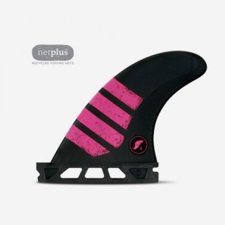 FUTURES - DERIVES THRUSTER F2 ALPHA SERIES CARBON PINK THRUSTER SET TAILLE S 