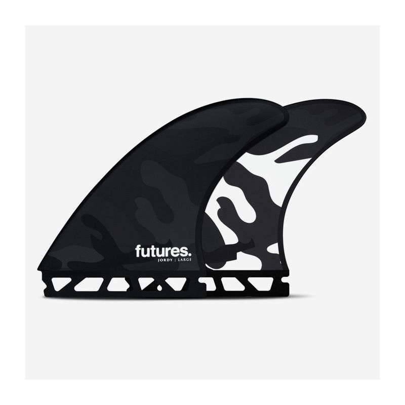 FUTURES - DERIVES THRUSTER JORDY SMITH RTM HEX BLACK/WHITE CAMO DESIGN L