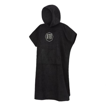 AFTER ESSENTIALS - PONCHO LOGO BLACK AFTER ESSENTIALS - PONCHO LOGO BLACK