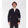 HURLEY - SWEAT SHIRT ZIP OCEANCARE O&O