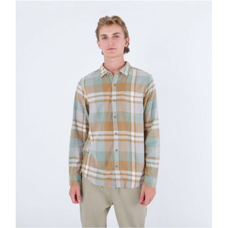 HURLEY - CHEMISE FLANELLE PORTLAND ORGANIC 