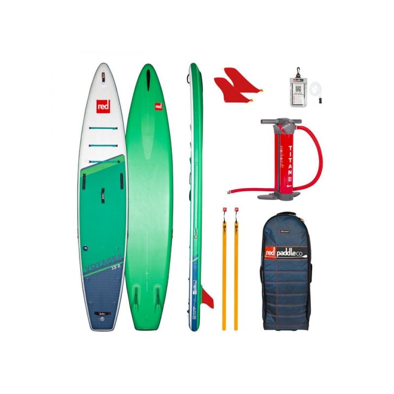 PADDLE GONFLABLE - VOYAGER 13'2 - PACK COMPLET - RED PADDLE