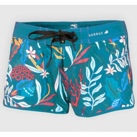 SOÖRUZ - W BOARDSHORT MINI HEGOA G - bleu SOÖRUZ - W BOARDSHORT MINI HEGOA G - bleu