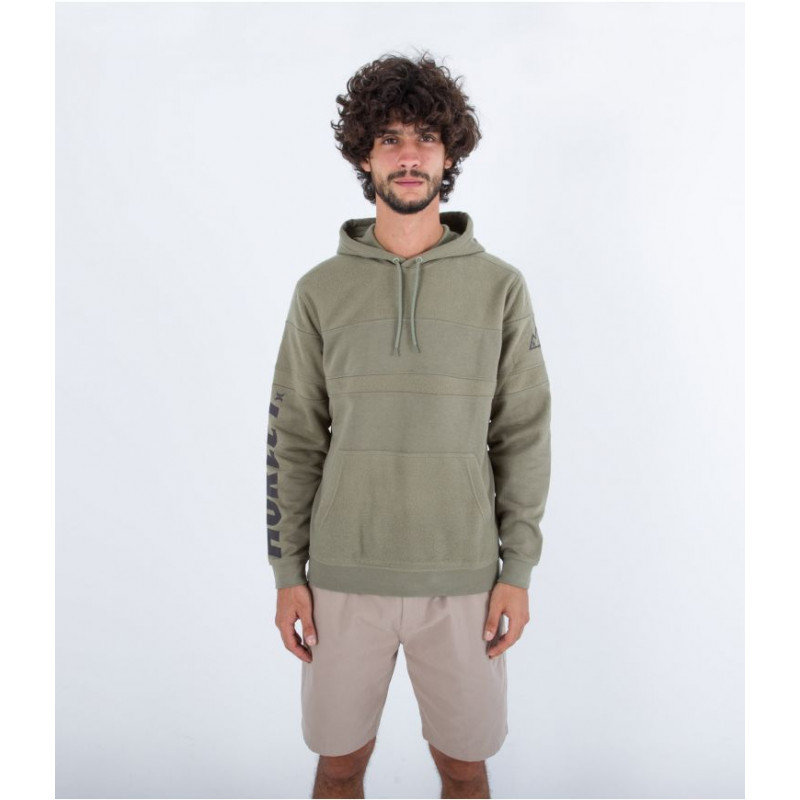 Sweat à capuche - HIGHROADS SUMMER FLEECE - HURLEY