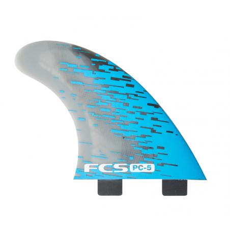 Ailerons - PC-5 Blue smoke Tri Retail Fins - FCS