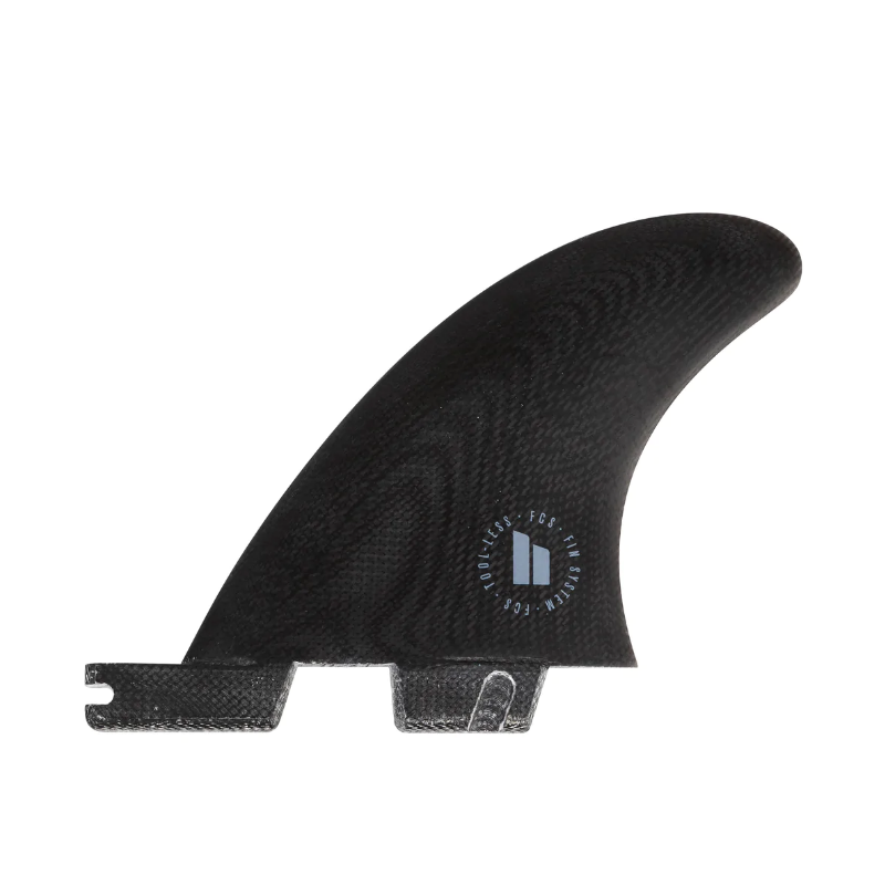 Ailerons longboard et SUP - CARVER PG BLACK SMALL SIDE BYTE RETAIL FINS - FCS