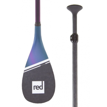 PAGAIE - PRIME PURPLE LEVERLOCK PADDLE 3pièces - RED PADDLE