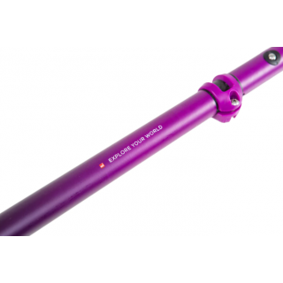PAGAIE - HYBRID TOUGH PURPLE PADDLE - RED PADDLE