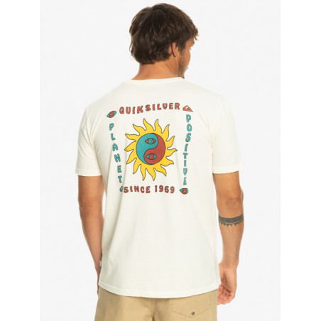 QUIKSILVER - TEE-SHIRT PLANET POSITIVE SS
