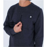 Sweat à capuche - Block Party Crew Fleece - HURLEY