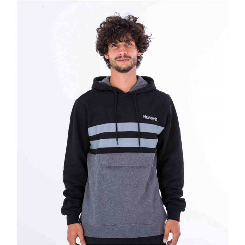 Sweat à capuche - OCEANCARE BLOCK PARTY PULLOVER - HURLEY