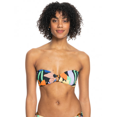 ROXY - HAUT DE MAILLOT BANDEAU COLOR JAM