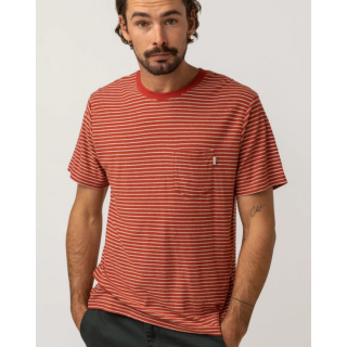 Tee-shirt - Linen Stripe SS...