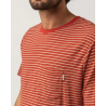 RYTHM - TEE-SHIRT LINEN STRIPE SS