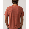 RYTHM - TEE-SHIRT LINEN STRIPE SS
