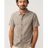 Chemise manches courtes - SEERSUCKER STRIPE SS - RYTHM.