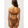 Maillot de bain une pièce - AVOCA STRAPLESS - RYTHM.