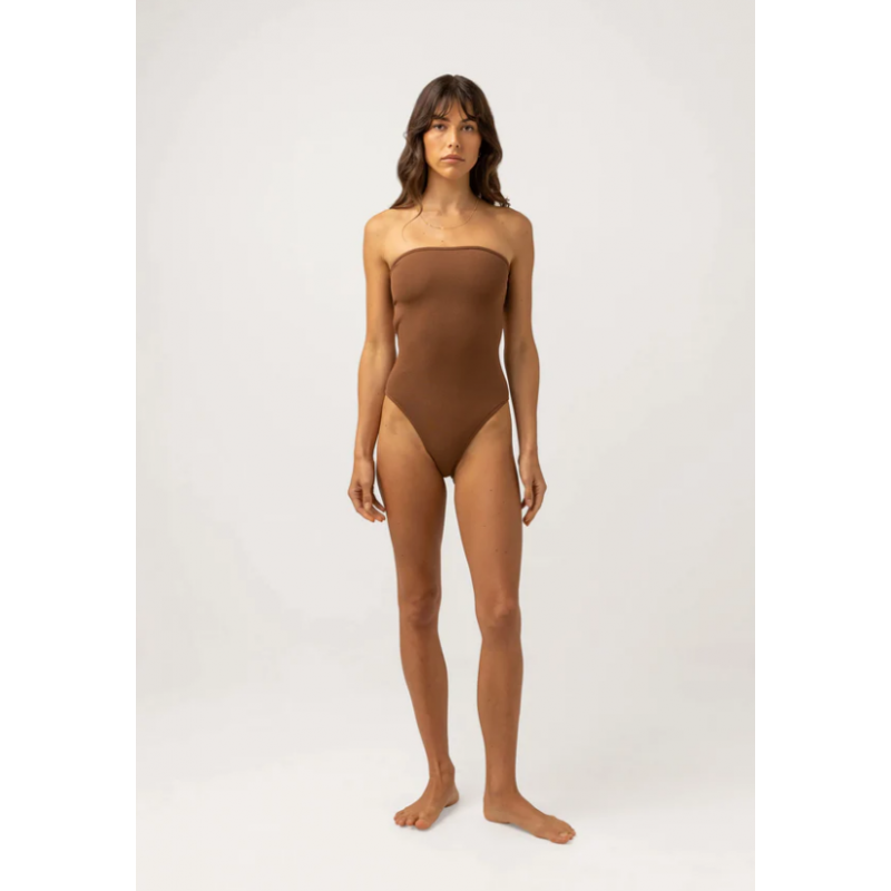 RYTHM - MAILLOT DE BAIN AVOCA STRAPLESS