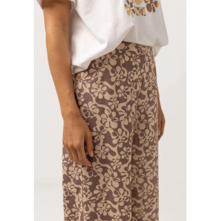 Pantalon - DRIFTED FLORAL WIDE LEG PANT - RYTHM.