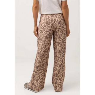 Pantalon - DRIFTED FLORAL WIDE LEG PANT - RYTHM.