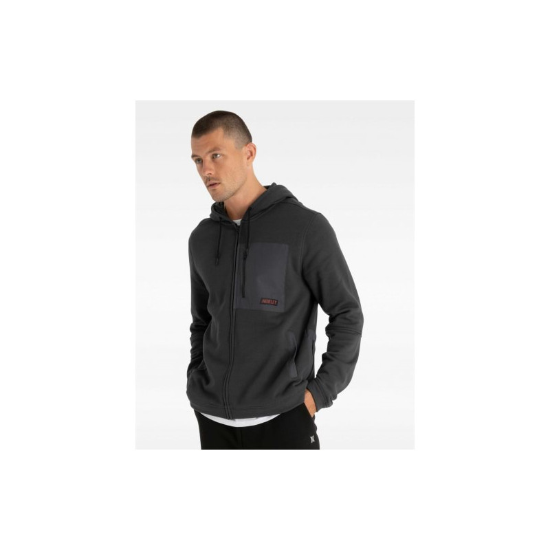 Sweat zippé à capuche - FAST TECH FULL PO FLEECE - HURLEY