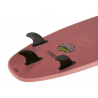 Planche de surf mousse - SUPERSOFT TRI CORAL/MERLOT - MICK FANNING