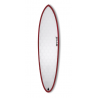PLANCHE DE SURF - TWIN MID 7'4 rails rouge - WYVE